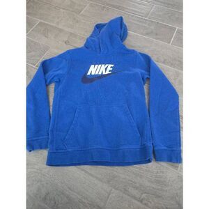 Youth Nike Hoodie Sweatshirt Club‎ Fleece Blue Size XL